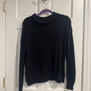 Banana Republic Black Mock Neck Sweater